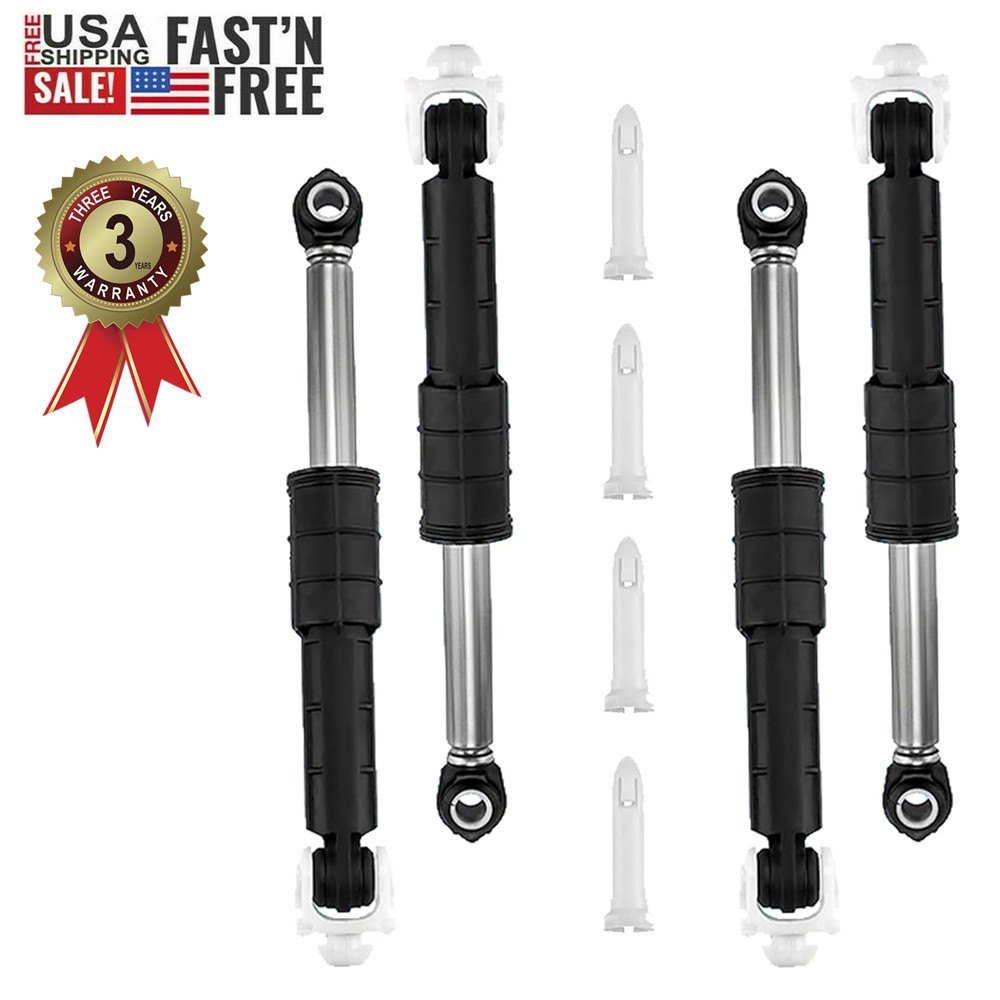 GE 4X Washing Machine Shock Absorber for GFW450SSM1WW GFWN1600J1WW GFW400SCM1WW Models