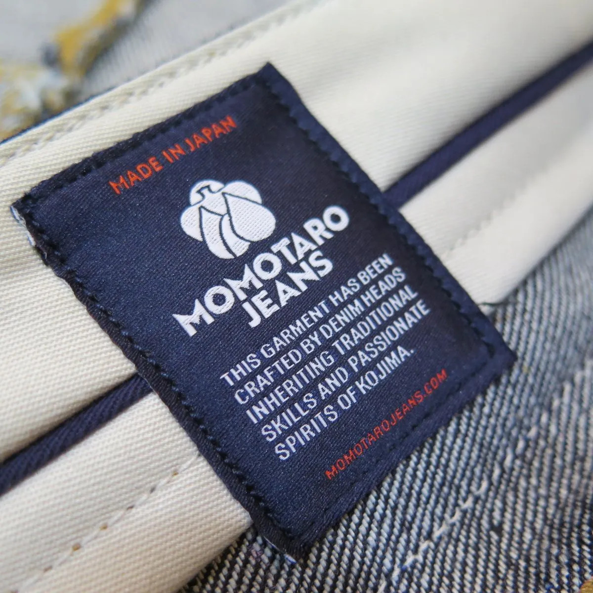 レオパパ様2XL MOMOTARO JEANS 14.7oz Standard Tapered Zipper Fly MMJZ0200 Okayama