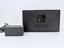 OEM Nintendo Switch Dock Set w/ OEM AC Power Adapter- TESTED  WORKS