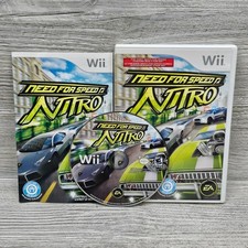 Need for Speed Nitro Wii Video Game Racing Multiplayer Tested Working