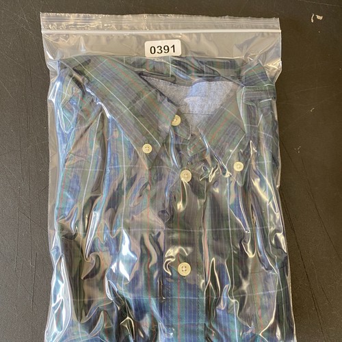 Saddlebred Plaid Button Down Shirt Mens Size 3X Big Tall Multicolor Long Sleeve - Picture 9 of 9