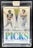 2022 Panini Flawless Mark McGwire Reggie Jackson Picks Aquamarine #/20 Athletics