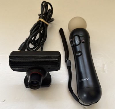 Sony PS3 PlayStation Move Controller + Eye Camera Bundle OEM Tested