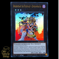 YuGiOh - Bruderschaft der Feuerfaust - Löwenimperator BLAR-DE066 UR DE & NM