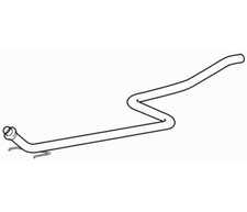 Centre Exhaust Pipe for Peugeot 5008 HDi 115 DV6C(9HD)/DV6CTED 1.6 (2012-2017)