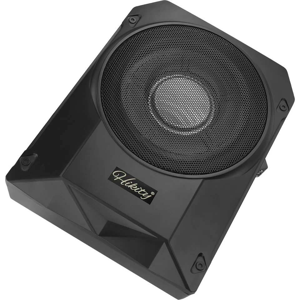 10" Aktiv Auto Untersitz Subwoofer mit 1000 Watt flach kompakt Bass - Bild 4 von 4
