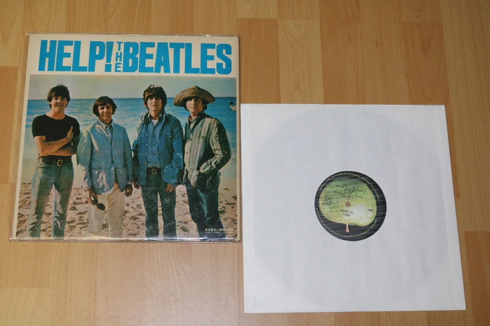 The Beatles – Help ! Apple Ger.  AP-8151 Japan Pressung | OBI Nachdruck VG++ - Bild 3 von 3