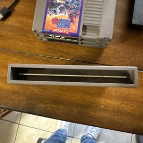 Nintendo NES Game Lot (4) Mega Man 3 Excitebike Mario Duck Hunt Pro Wrestling 