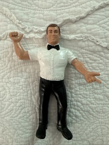 WWE WWF LJN Loose Referee White Shirt Excellent Co...