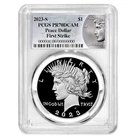 2023-S Proof $1 Peace Silver Dollar PCGS PR70DCAM FS Peace Label