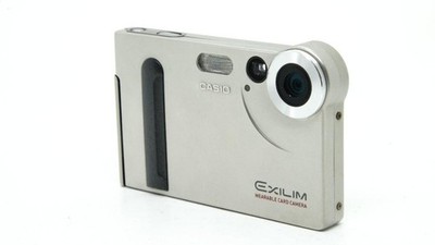 CASIO EXILIM EX-S1 Silver Compact Digital Camera 1.2MP From Japan