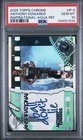 2025 TOPPS CHROME ANTHONY EDWARDS INSPIRATIONAL-AQUA REF 189/199 PSA 10 POP 1