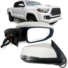 Right Passenger side Mirror Fits 2016-2022 Toyota Tacoma With Power Glass, Heate