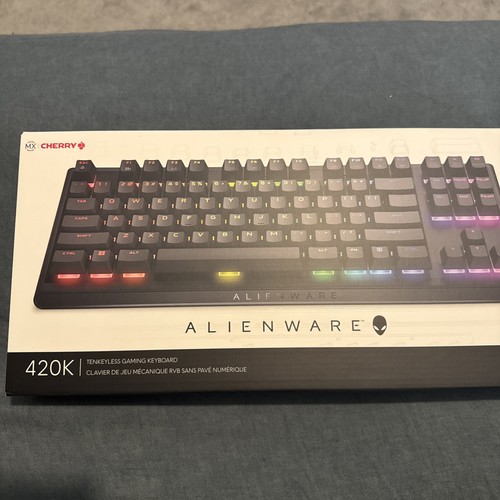Alienware AW420K Tenkeyless Tastatur Gaming USB Schwarz