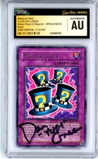CGC Authentic Signed Dan Green Magical Hats RP02-EN010 Retro Pack 2 Unlimited