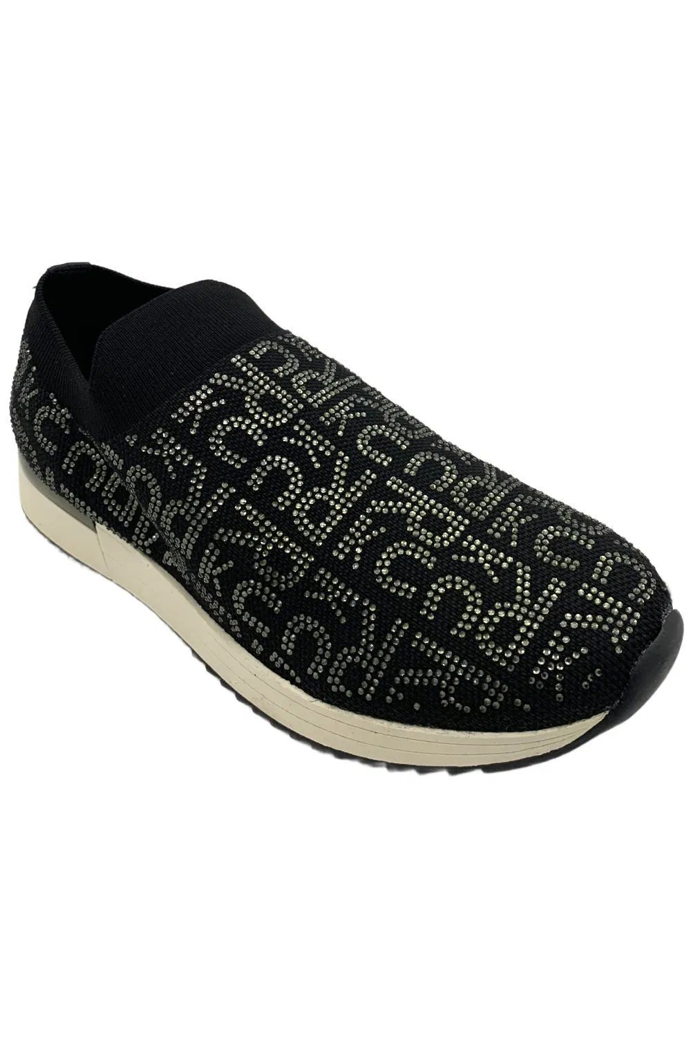 Kenneth Cole Reaction Womens Cameron Studded Sneaker Black 7990₽