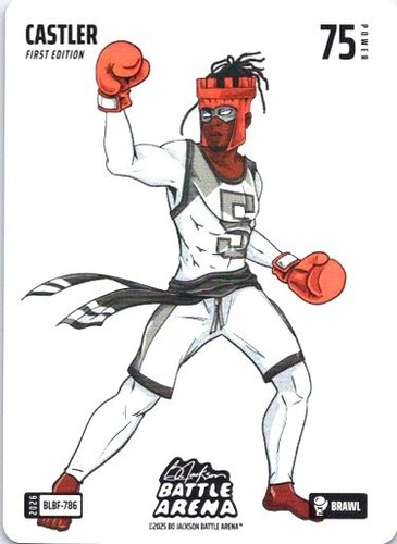 2026 Bo Jackson Battle Arena Castler 1st Edition Stephon Castle Brawl Blizzard