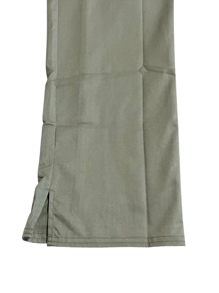 Landau Scrubs Womens XS Proflex Flat Front Cargo Jogger Seagrass Stretch NWT - Image 3 of 4