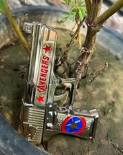Mini Shooting Gun Toy Metal Build  30 Soft BB Bullets  Target