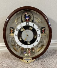 Seiko Hi-Fi Musical Motion Wall Clock QXM109Z...