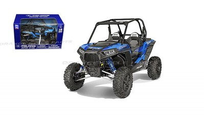 NEWRAY DIE CAST MODELL POLARIS RZR 1000 XP, VOODOO BLUE, MASSSTAB 1:18
