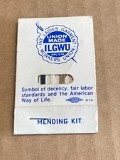 Vtg ILGWU International Ladies Garment Workers Union Label Nylon HoseMending Kit