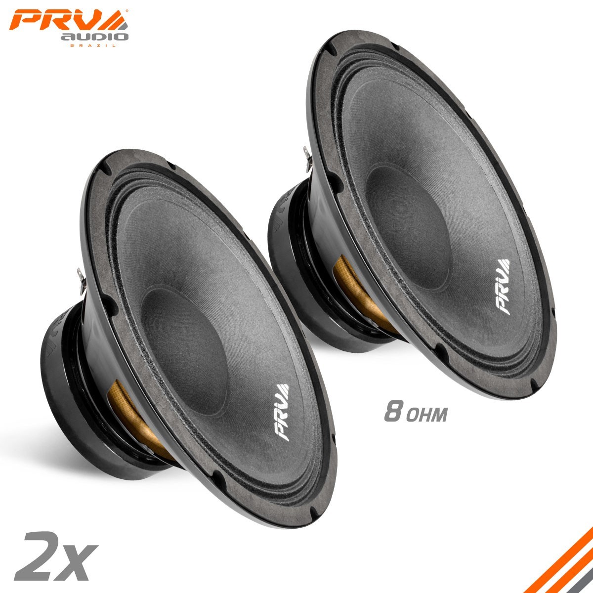 2x PRV Audio 12W750A Midbass ALTO Car Audio 12