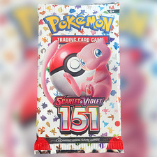 Pokémon 151 Booster Pack Scarlet & Violet Factory Sealed Authentic Fast Ship ⭐