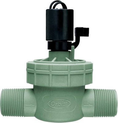 Orbit 1 Inch MPT Jar Top Sprinkler Valve Automatic