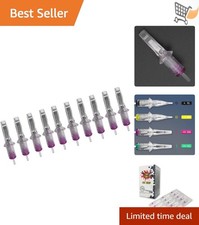 50pcs Assorted Disposable Tattoo Cartridge Needles Curved Magnum Mixed