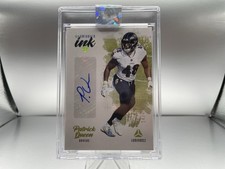 2021 Panini Luminance - Illuminated Ink Patrick Queen #II-PQ Gold /49 (AU)