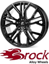 4x Brock B41 8,5X19 5/112 ET36 Schwarz lackiert