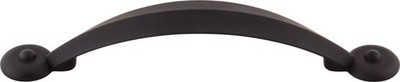 Top Knobs M1678 Angle Pull 3 3/4'' (c-c) Flat Black