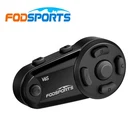 V6S Motorcycle Helmet Intercom Bluetooth Headset 2-way 1000m Communication FM