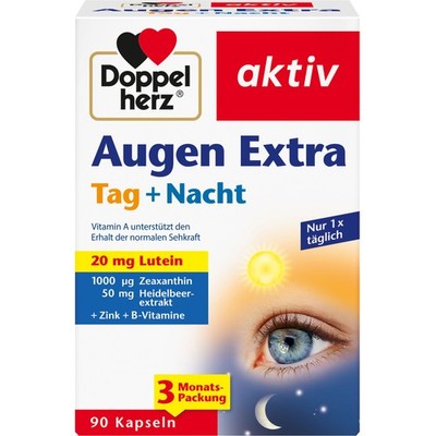 Doppelherz aktiv Augen Extra Tag + Nacht Kapseln unter, 90 St. Kapseln 18065738