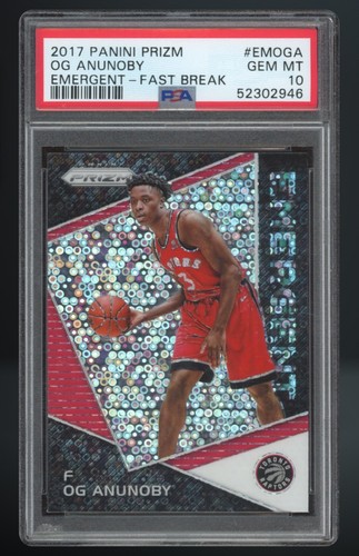 OG Anunoby [Fast Break] #EMOGA 2017 Panini Prizm Emergent card