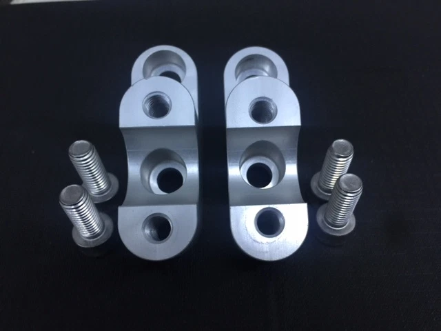 SUZUKI VSTROM 650 V-STROM 650 DL650  HANDLEBAR BAR RISERS - Image 4 of 4