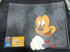 Disney Mickey Mouse Rubber Floor Mat 14 X 17 New