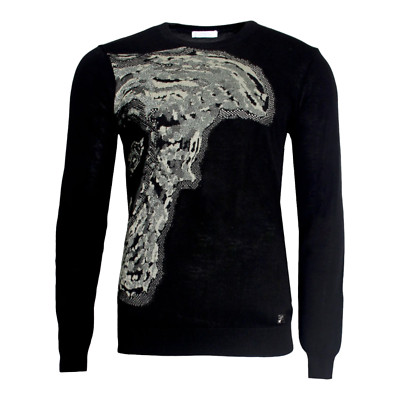 Versace Collection Medusa Sweater V700840 VK00306 Black - BRAND NEW W/TAG