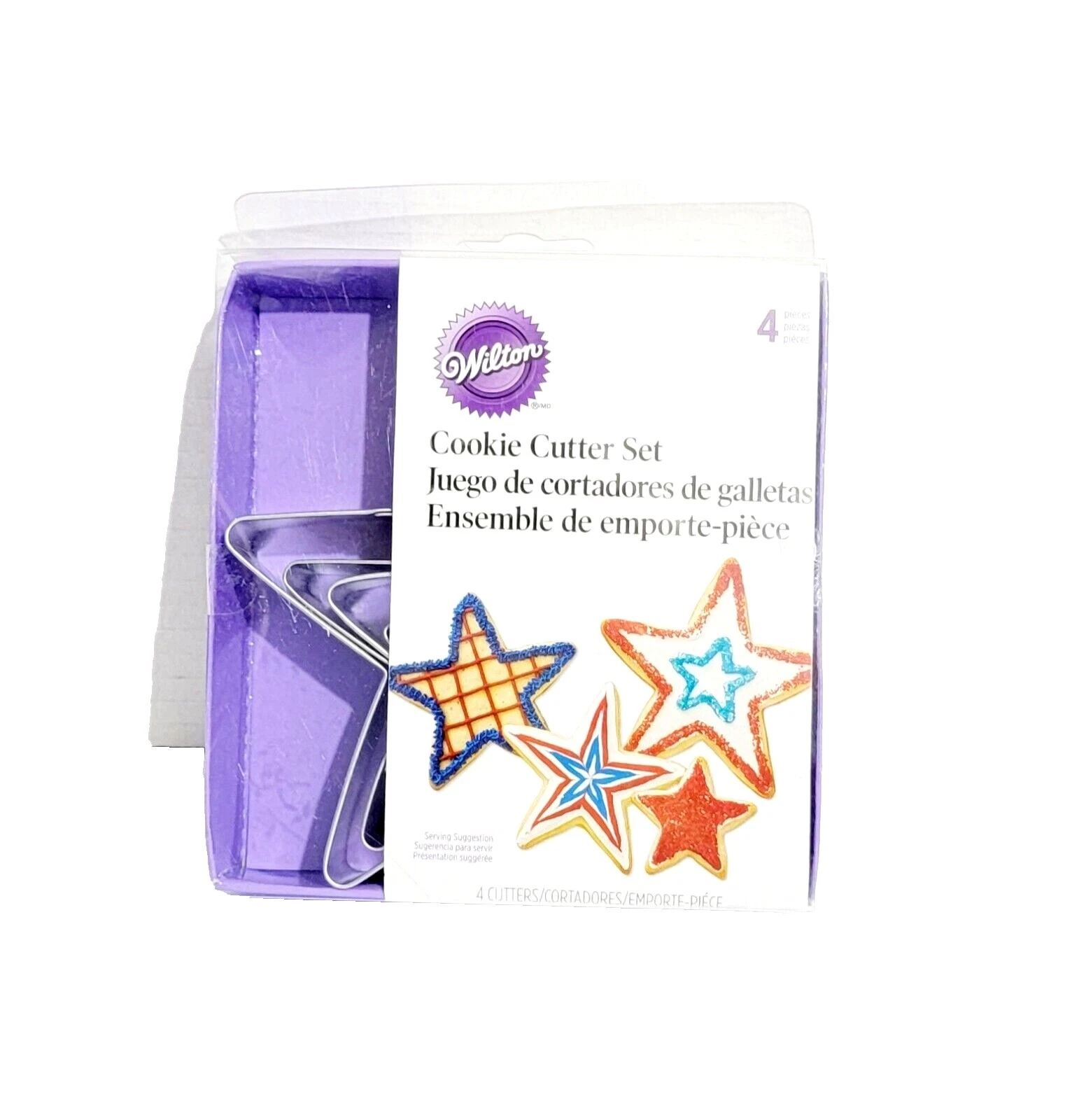 Cortadores De Galletas Wilton Corazones Star