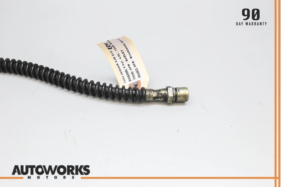 Manguera de línea flexible pinza de freno delantera derecha Jaguar XJS 92-96 serie 3 OEM Foto 2 de 4