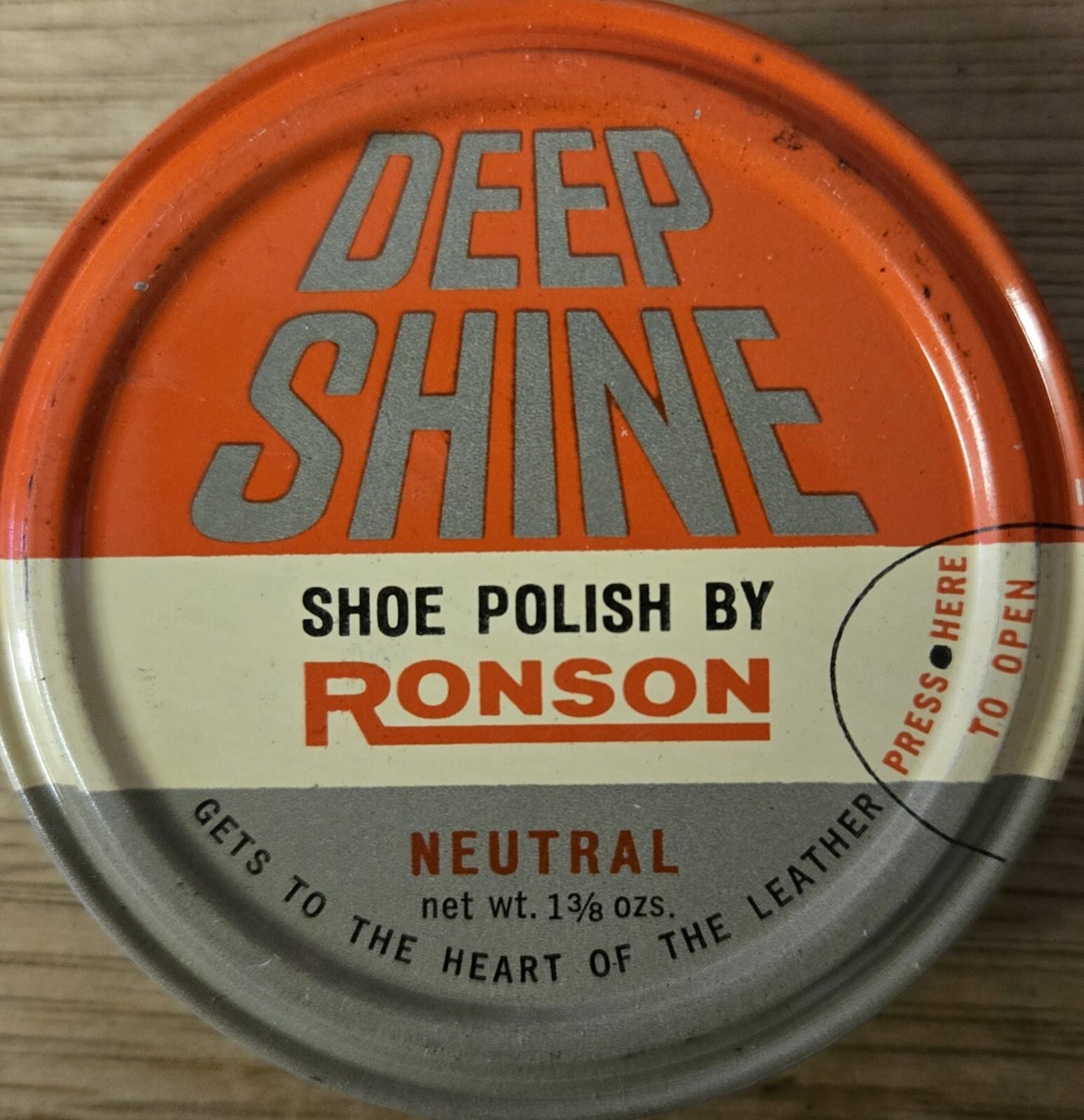 RONSON Roto-Shine Magnetic (SHOE SHINE BOX FULLY LOADED WITH WAX