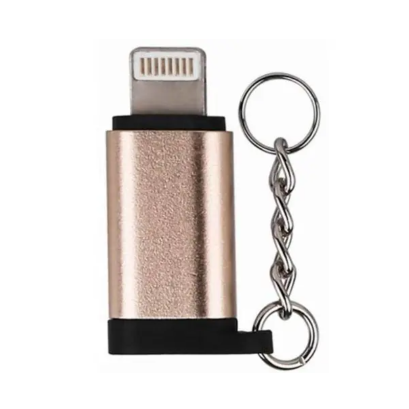 Micro Usb Adapter To Type C Charging Data For Iphone X / 8 7 6 Ipad5 Charger Cab