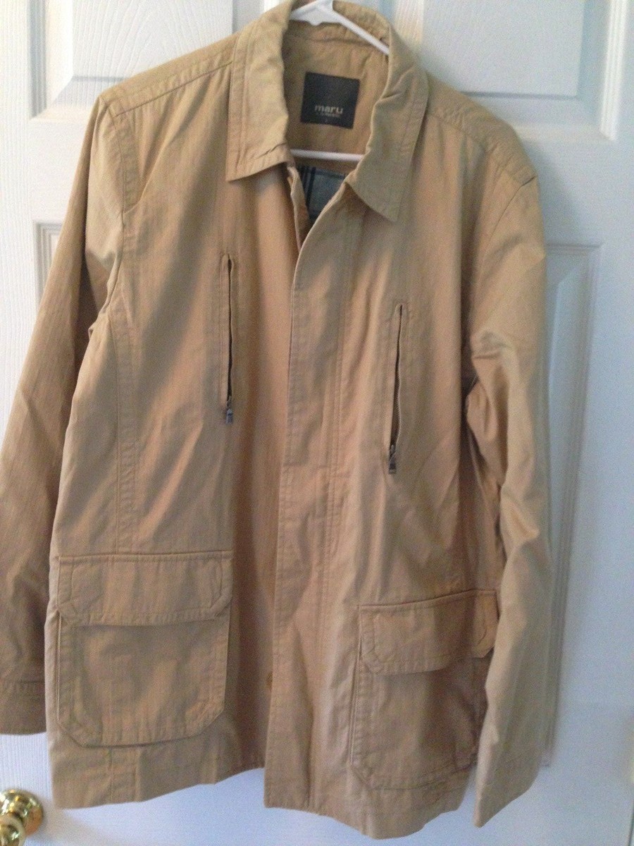 ジャケット・アウター maru EUC Maru is the Whole & One cotton Jacket Zip front size large | eBay