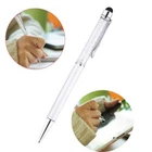 2 IN 1 Ballpoint Stylus Touch Screen Pen For IPad Cell Phones Tablet