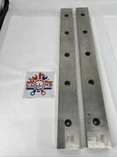 (2) IKS Industrial Shear Blades M46978, PN: 84532, 32-1/4 x 3 x 1 in Made in USA