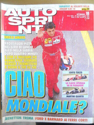 Autosprint 18 1991 Imola amara per la Ferrari - Bild 1 von 1