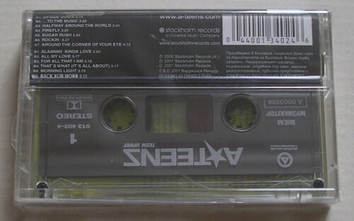 A*TEENS TEEN SPIRIT *RARE BULGARIAN CASSETTE TAPE* A TEENS, SWEDEN EUROPOP - Picture 3 of 3