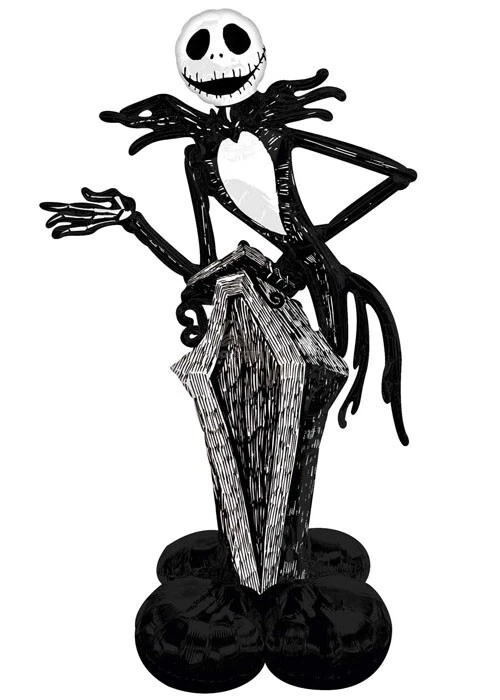 PESADILLA ANTES DE NAVIDAD AIRLOONZ GLOBO DE ALUMINIO DECORACIÓN FIESTA HALLOWEEN JACK Foto 3 de 3