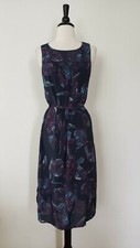 Anthropologie Dress New Size Small Blue Floral Coquette Coastal Wedding Boho
